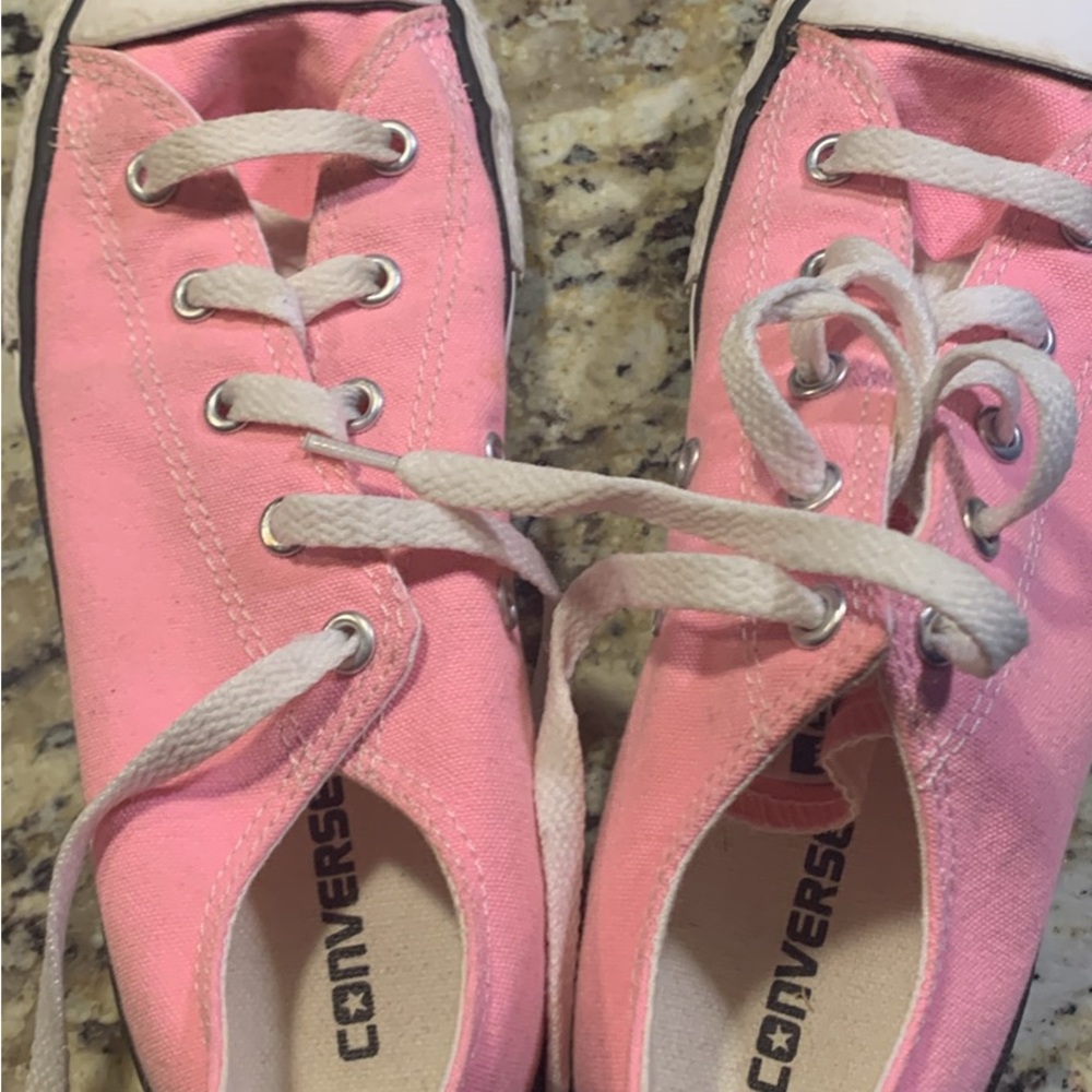 Converse Pink All Star Sneakers women’s 6/kid’s 3